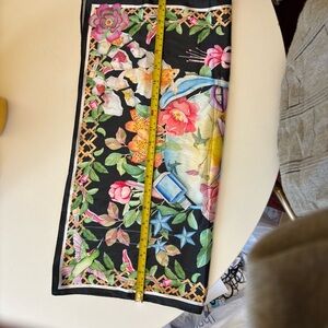 NWOT - Sephora x Wrappr Furoshiki Scarf • Floral Bird Print